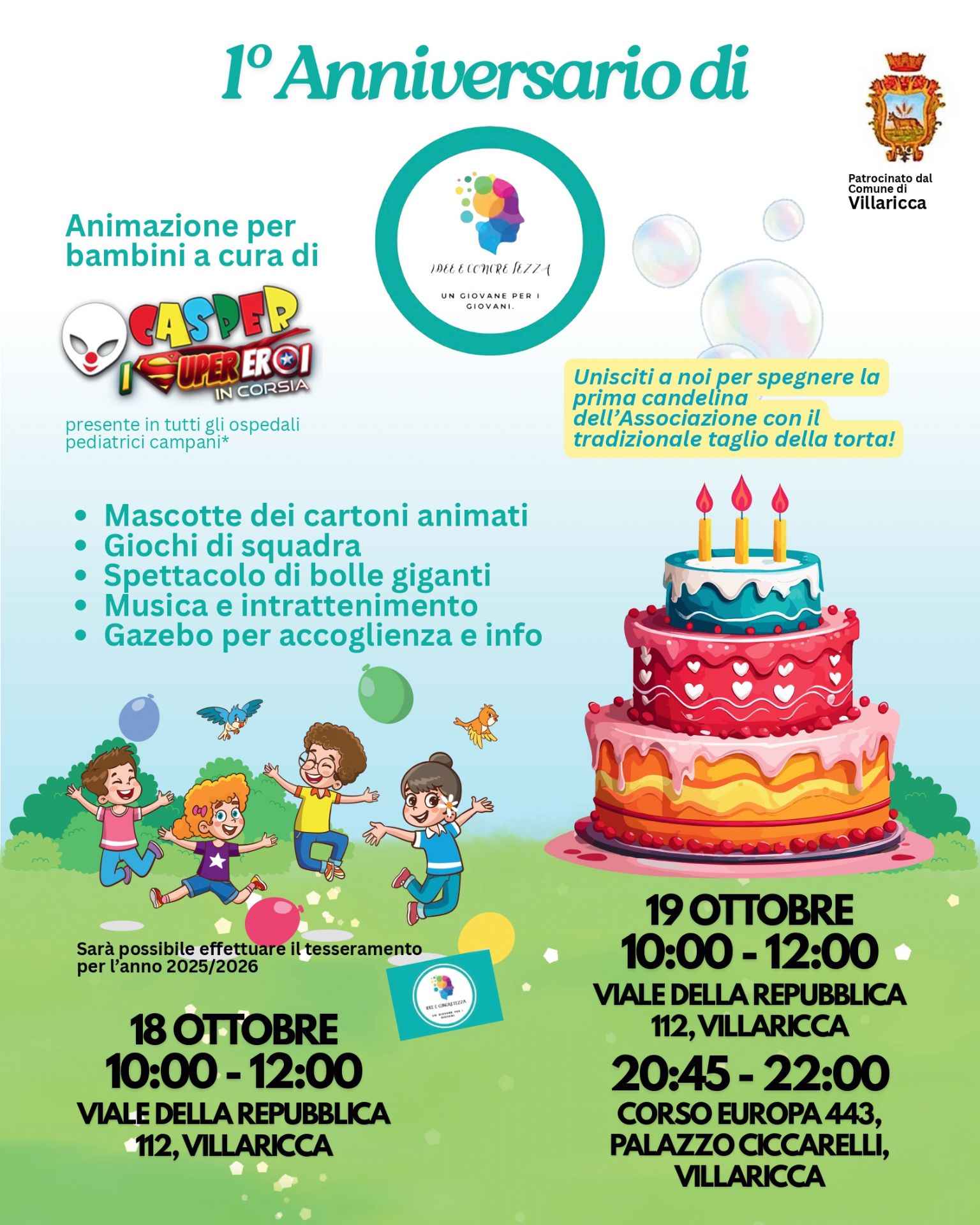 1°Anniversario di Idee e Concretezza