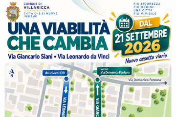 21 SETTEMBRE - AVVISO ALLA CITTADINANZA -Nuovo Assetto Viario